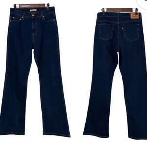 EUC Dark Blue 512 Bootcut Perfectly Slimming Jeans